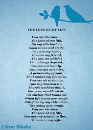 Register your account to add this to your setlist, share it with your team, download the pdf, print the build my life chords by brett yonker, karl martin, kirby kaple, matt redman, and pat barrett. The Love Of My Life Poem By Clive Blake Poem Hunter