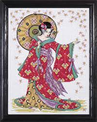 Newsletter savings · finest patterns & kits · pay by check Top Quality Lovely Hot Sell Counted Cross Stitch Kit Red Geisha Japanese Woman Lady Girl Ladies Fishnet Ladies Beltladies Ankle Shoe Boots Aliexpress