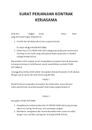 Check spelling or type a new query. Contoh Surat Perjanjian Kerjasama Jasa Kebersihan Nusagates