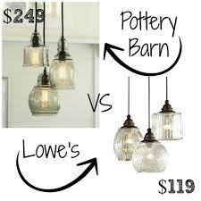 Decor Look Alikes Pottery Barn Pendant Lights Pottery Barn Lighting Diy Pendant Light