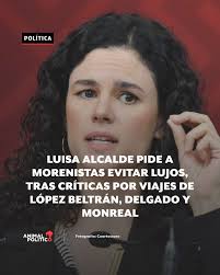 🗣️Luego de que el secretario de Organización de Morena, Andrés Manuel  López Beltrán, y otros integrantes de su partido han sido captados en  viajes lujosos por distintos países, la dirigente nacional de