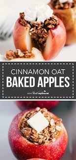 Healthy Cinnamon Oat Baked Apples I Heart Naptime Recipe Healthy Dessert Recipes Baked Apple Recipes Baked Apples Healthy