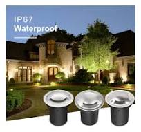 Landscape Light LED Underground Lamp 6W IP67 Waterproof Outdoor Spot Light  For Ground Floor Well Deck Step Garden Warm White