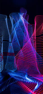 Blue Red And Pink Abstract Artwork Iphone 11 Wallpapers Free Download