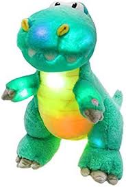 Amazon Com Houwsbaby Led Glowing Night Light Dinosaur Stuffed Animal Soft Plush Toy Hugging Gift For Kids Boys Gi In 2020 Hug Gifts Dinosaur Stuffed Animal Soft Plush