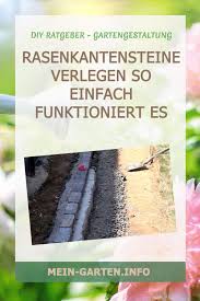 Welche maße sollten bei der auswahl der steine beachtet werden? Rasenkantensteine Verlegen So Einfach Funktioniert Es Richtig