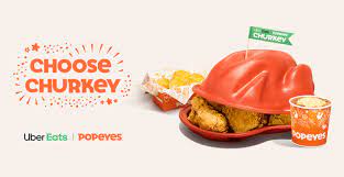 Check spelling or type a new query. Uber Eats And Popeyes Churkey Special Save Thanksgiving