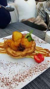 Tarte Tatin Revisitee Tajine De Lotte Et Dates Plancha De Fruits De Mer Picture Of Le Miramar Canet En Roussillon Tripadvisor
