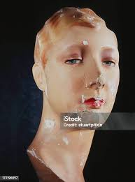 Cracked Mannequin Stock Photo