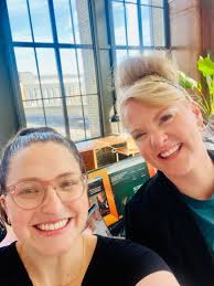 Sharing the joy of being Sober(ish) with founder Kim Gamez at the Sports…