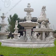 With more than 200 different styles of fountains, we can help you find the perfect fit for your office courtyard, newly redesigned front yard, or brand new backyard living space. China Natural White Marble Honed Stone Horse Animal Large Water Fountain Tagf 39 Manufacturer And Supplier Top All Group