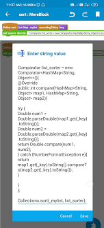 Word sorting machine, curious name, is an android app that will help you sort your lists using your smartphone. Sort A List Map In Sketchware