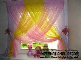 Let the light in (or not) with modern curtains. Great Kids Space Ideas Kids Curtains Colorful Curtains Modern Curtains