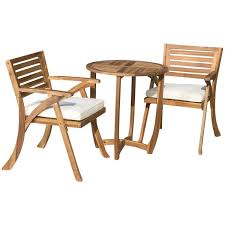 Pack down very small, table are removal and stack, easy and quick to inflate. Outdoor Bistro Sets Wayfair