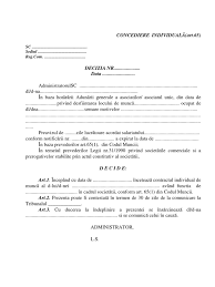Download formular model de decizie de incetare a cim prin demisie in format pdf, word, doc,. Model Decizie Concediere Individuala