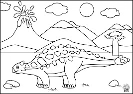 You can use our amazing online tool to color and edit the following ankylosaurus coloring pages. Coloring Pages For Kids With Dinosaurs Amax Kids
