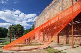 Gallery Of Coshocton Ray Trace Installation Behin Ha 11 Landscape And Urbanism Temporary Shades Installation