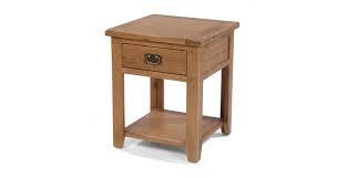Cabin and lodge themed table lamps. Rustic Oak Lamp Table Lifestyle Furniture Uk