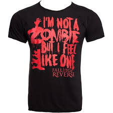 Check spelling or type a new query. Pin By Beth Lovell On Band Merch Zombie T Shirt Falling In Reverse Reverse Shirt