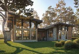 Contemporary post and beam home. Timber Frame Floor Plans Timber Frame Plans
