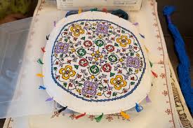 イタリア刺繍１（アッシジ刺繍） - SandPstudio