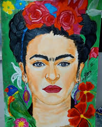 Diego Rivera And Frida Kahlo Portrait Acrylic Print