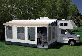 Rv Awning Screen Room 20 21 Patio Screened Porch Motorhome Trailer Camper Recreational Vehicles Rv Camping Vintage Camper