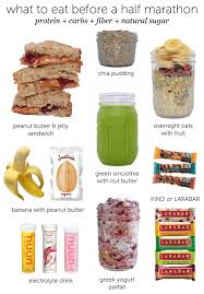 What To Eat Before A Half Marathon Lauren Lives Healthy Half Marathon Running Food Half Marathon Training Plan