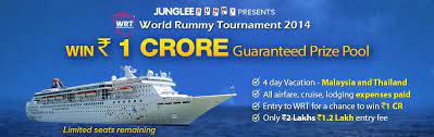 World Rummy Tournament Rs 1 1 Crore Paid To Winners In 2014 Rummy Tournaments Get Tickets