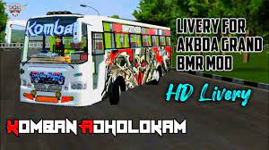 Free for commercial use no attribution required copyright free. Komban Adholokam Livery For Akbda Grand Bmr Mod In Bussid Team Akbda Official The Sologamer Youtube