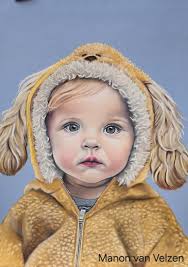 Finally my drawing of this little boy is done! i made him with soft pastel  crayons 😊 What do you think of it🥰