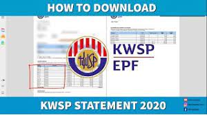 How to get epf statement epf passbook online. How To Print Kwsp Statement Online