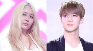 Sehun 'exo' & krystal 'fx'. Krystal Ungkap Rahasia Dengan Sehun Exo Di Weekly Idol
