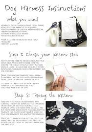 Diy Dog Harness Sewing Pattern And Full Instructions Pdf Etsy Dog Harness Pattern Dog Clothes Diy Dog Harness Pattern Free