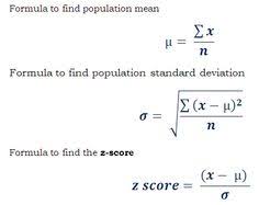 Standard deviation calculator using mean. 13 Best Standard Deviation Example Calculations Ideas Standard Deviation Math Formulas Online Calculator