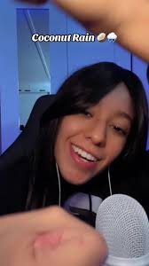 ASMR Coconut Rain 🥥🌧️