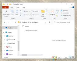 For patch 9.1 changes to the great vault, please refer to our patch 9.1 section further down the page. How To Set Up And Unlock A Onedrive Personal Vault In Windows 10