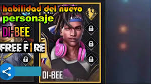 Este personaje de free fire fue agregado a la lista en la serie rio 2019. Free Fire Habilidad De Di Bee Nuevo Personaje De Free Fire Di Bee Youtube