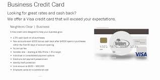 1 traditional card benefits apply to credit lines below $5,000 and the signature® card benefits apply to credit lines $5,000 and above. Neighbors Federal Credit Union Business Visa Platinum Card Bonus 500 Promotion