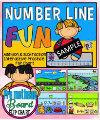 Number Line Fun Promethean Board Flip Chart Free Sample