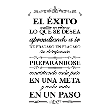 ¿te gustaría que todos en la empresa frases de éxito y motivacion. Vinilos Decorativos Citas Y Frases El Exito