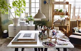 Turn Your Living Room Into An Art Studio Art Studio At Home Studio Furniture Art Studio Design