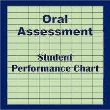 Oral Assessment Student Performance Chart