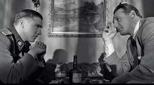 The lugers used had to be flashpaper guns, and were likely retained in later scenes for continuity reasons. List Lessons Film Reviews Salt Lake City