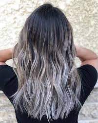 One of the very classic highlights for the brunette hair is the silver blonde. 21 Chic Examples Of Black Hair With Blonde Highlights Page 2 Of 2 Stayglam Black Hair With Highlights Black Hair With Blonde Highlights Blonde Highlights