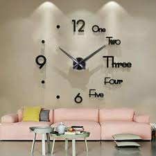 We did not find results for: Amazon Com Large 3d Frameless Wall Clock Stickers Diy Wall Decoration For Living Room Bedroom Office Black Kitchen Dining