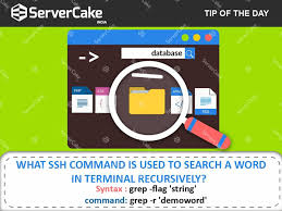 Return filename only in the grep recursive search. What Ssh Command Is Used To Search A Word In Terminal Recursively Servercake India