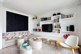Maybe you would like to learn more about one of these? Vista Del Salon Con El Mueble Biblioteca Multimedia Contemporary Living Room Madrid By Borja Dorado Arquitecto Houzz