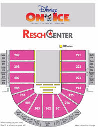 disney on ice resch center