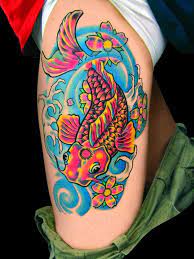 Bright Color Tattoos Designs Tattoo With Bright Colors Bright Colorful Tattoos Bright Tattoos Colour Tattoo For Women